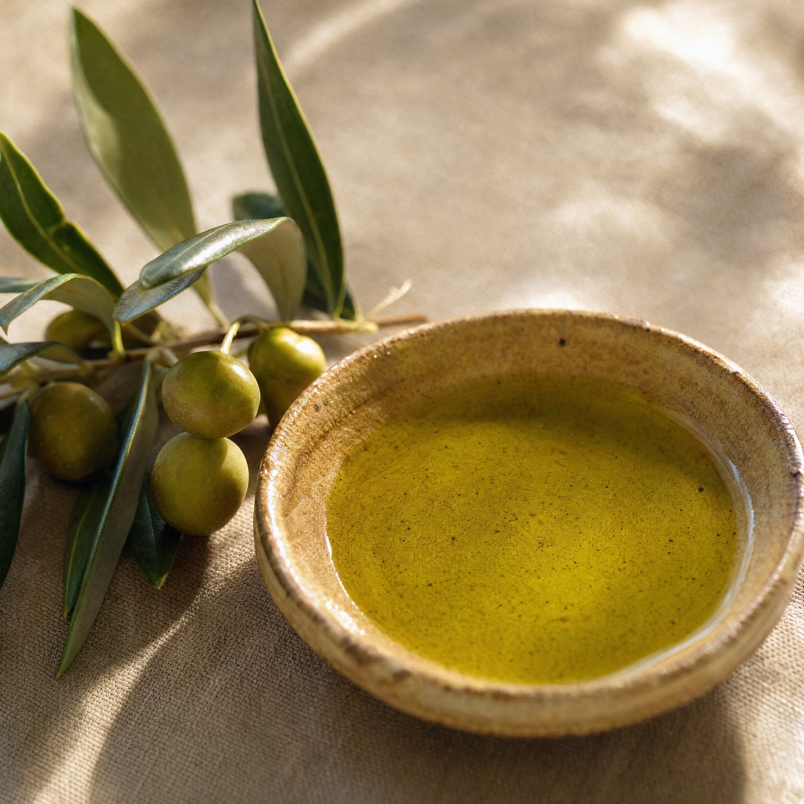 Cold-pressed olive oil